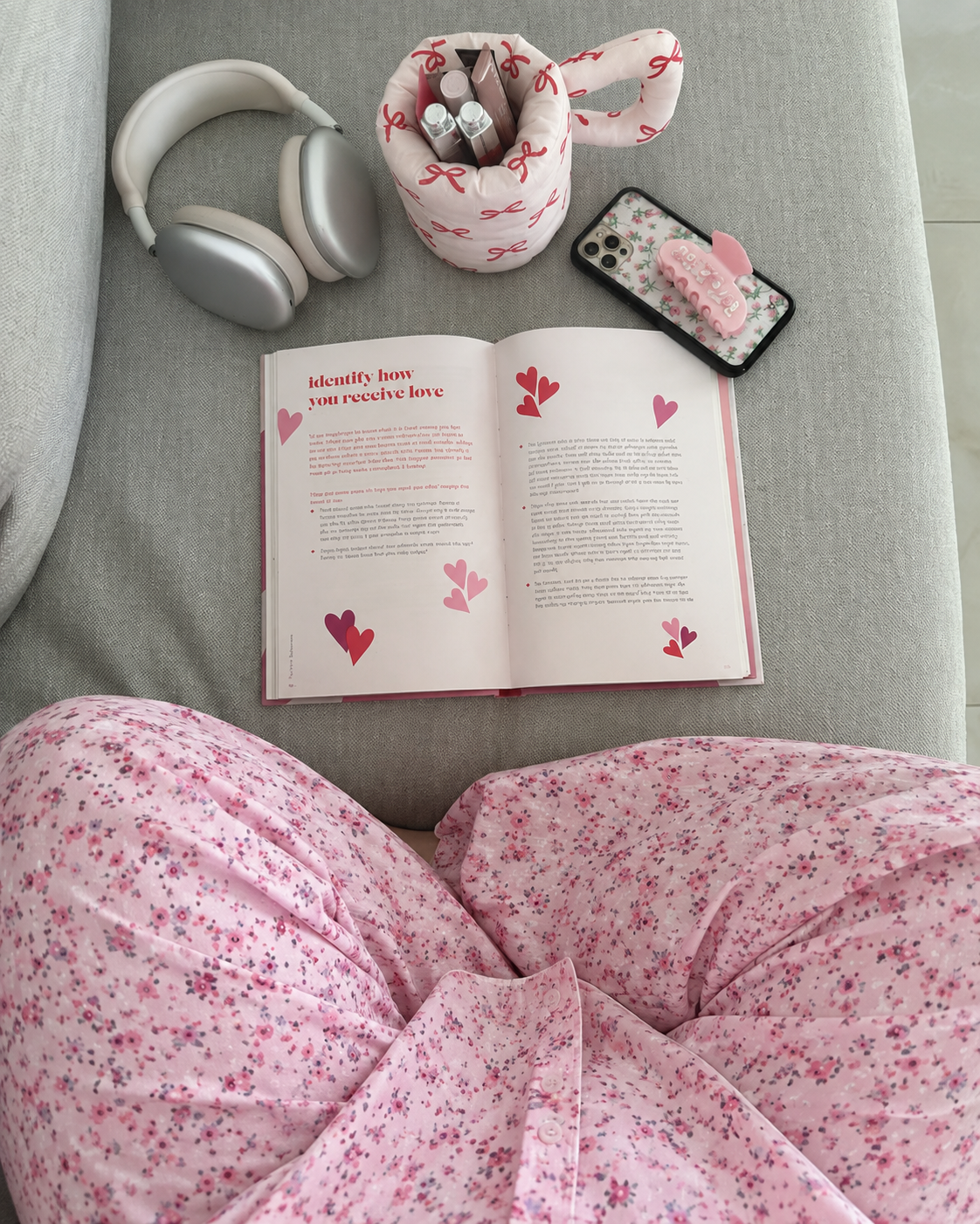 Blush Blossom Floral Pajama Set